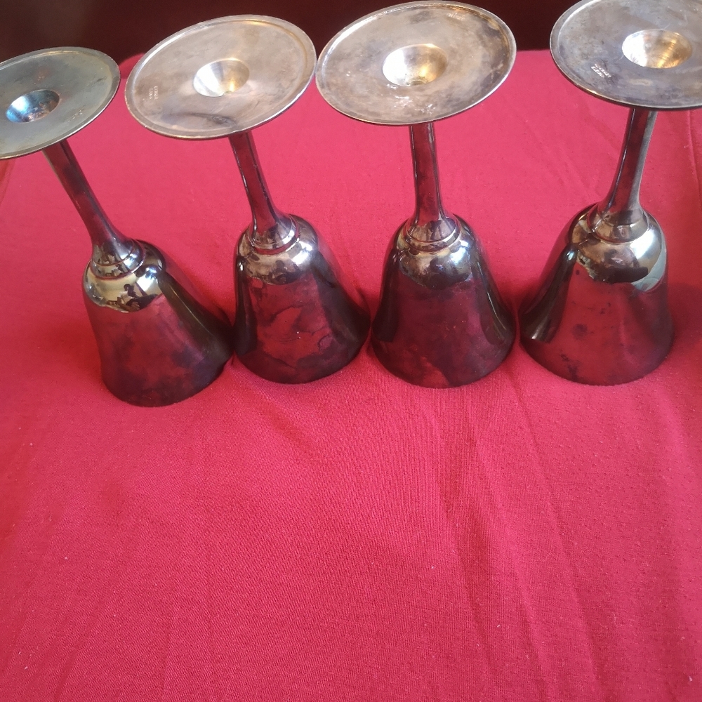 Georgia EPNS flutes,set of four